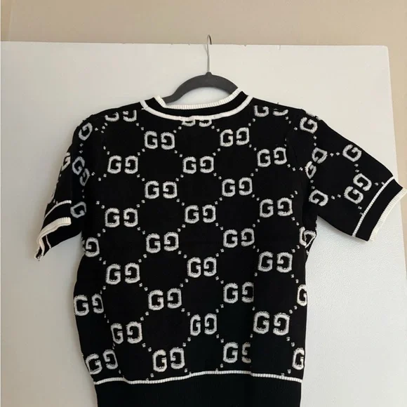 Gucci Monochrome Striped Knitwear - Picture 2 of 5